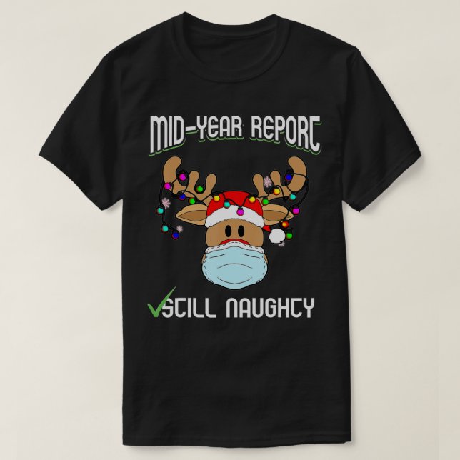 Camiseta Navidades Graciosos En Julio De Mediados De Año Aú (Diseño del anverso)