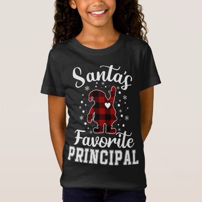 Camiseta Navidades graciosos favoritos de Santa Claus (Anverso)