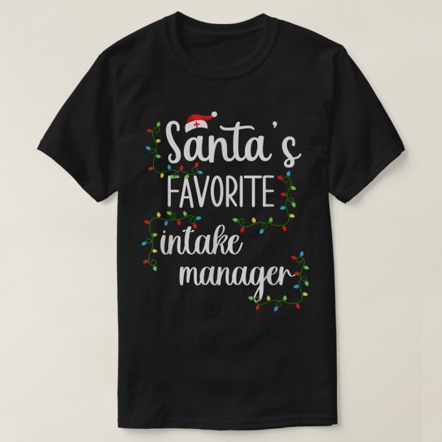 Camiseta Navidades graciosos favoritos del director de inge (Diseño del anverso)