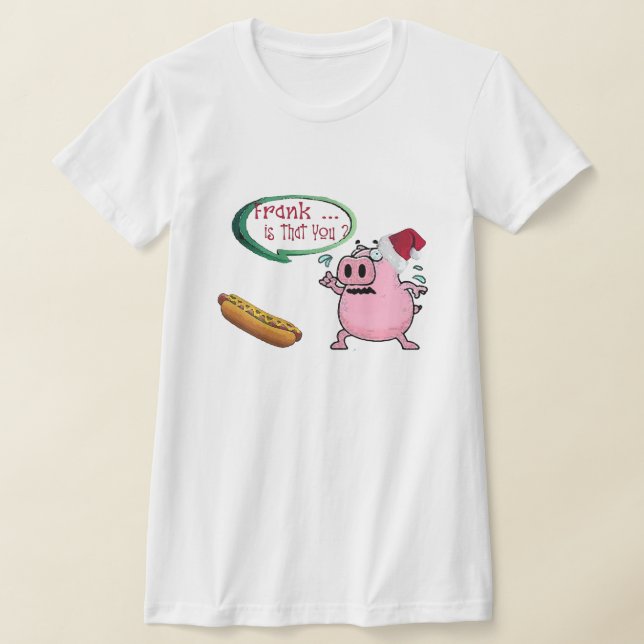 Camiseta Navidades graciosos Humor de barbacoa de perro cal (Distribución)
