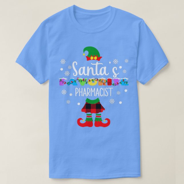 Camiseta Navidades Graciosos Mejorados Farmacéuticos Santax (Diseño del anverso)