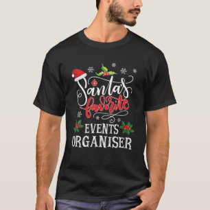 Camiseta Navidades graciosos organizadores de eventos favor