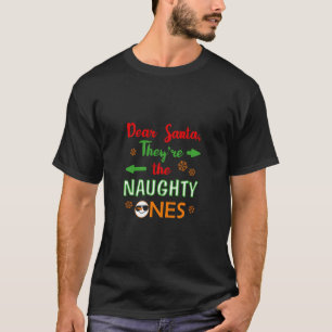Camiseta Navidades Graciosos Regalo Querido Papá Noel Son L
