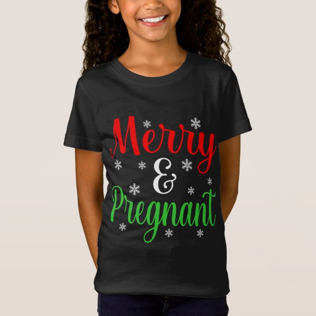 Camiseta Navidades Graciosos Y Embarazados Santa Elf Gnome (Anverso)