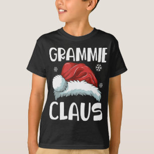 Camiseta Navidades Grammie Claus Familia Pajama coincidiend