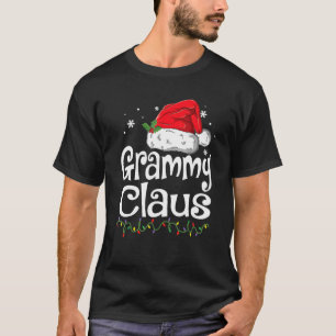 Camiseta Navidades Grammy Claus Familia Pajama Matando Navi