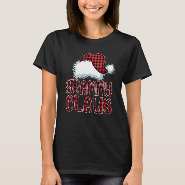 Camiseta Navidades Grammy Claus Familia Pajama Matando Navi (Anverso)