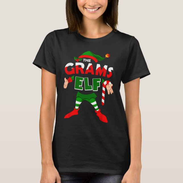 Camiseta NAVIDADES Grams Elf (Anverso)