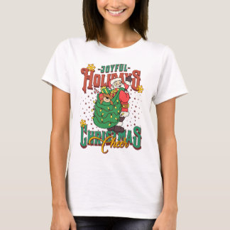 Camiseta Navidades Graphic Tee | Humor de vacaciones en cam