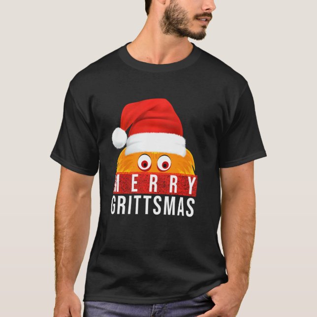 Camiseta Navidades Gritty Navidades Merry Grittsmas (Anverso)