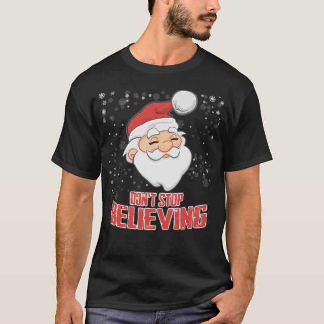 Camiseta Navidades guapos - Graciosa pieza de navidad famil (Anverso)