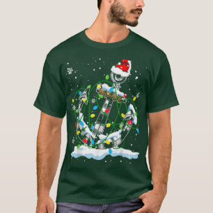 Camiseta Navidades Guay de Santa Anchor iluminan la navegac