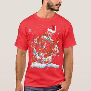 Camiseta Navidades Guay de Santa Anchor iluminan la navegac