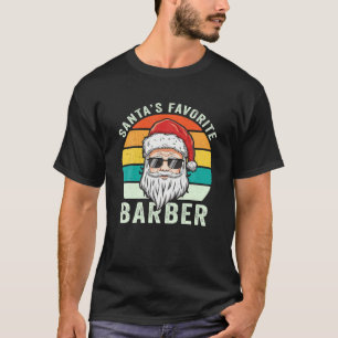 Camiseta Navidades Hairdresser Hairstylist Santa favorita