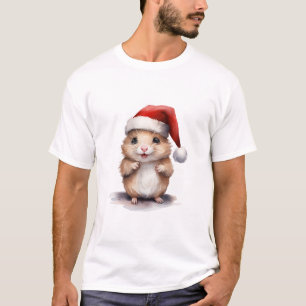 Camiseta Navidades hamster