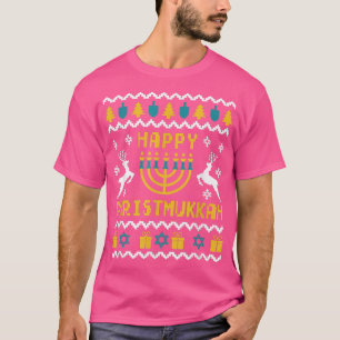 Camiseta Navidades Hanukkah, Feliz Navidad