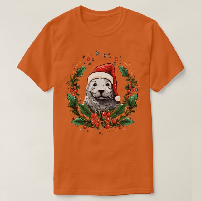 Camiseta Navidades Harp Seal (Diseño del anverso)