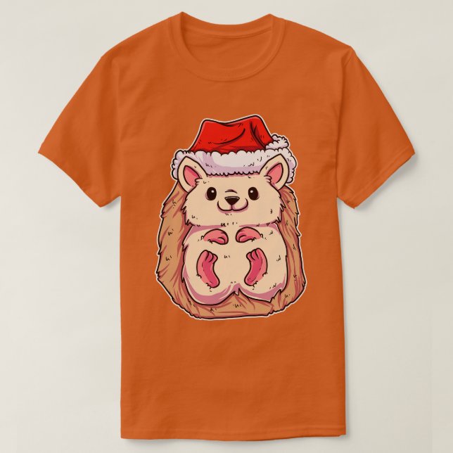 Camiseta Navidades Hedgehog 1 (Diseño del anverso)