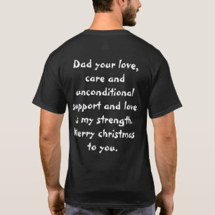 Camiseta navidades hermosos y elegantes de regalo para papá