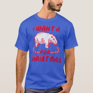 Camiseta Navidades Hippo Navidades de Retro Vintage amigo