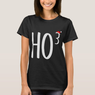 Camiseta Navidades Ho Cubed, Ho Ho Ho Ho Ho Math Math