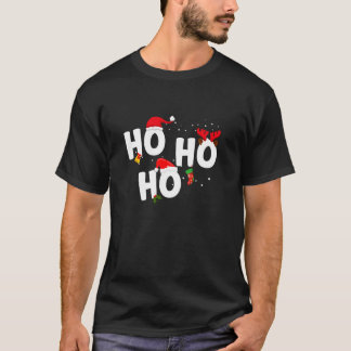 Camiseta Navidades Ho Ho Ho Ho