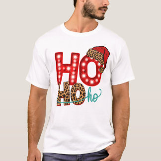 Camiseta Navidades Ho Ho Ho Ho Ho Ho