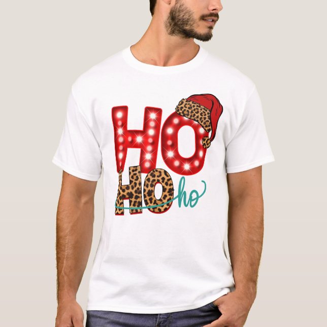 Camiseta Navidades Ho Ho Ho Ho Ho Ho (Anverso)