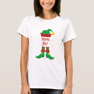 Camiseta Navidades Holiday Mama Elf
