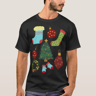 Camiseta Navidades Holiday Pack 2021 Navidades Happy Cele