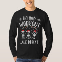 Navidades Holiday Workout Funny Wine Lover Gift