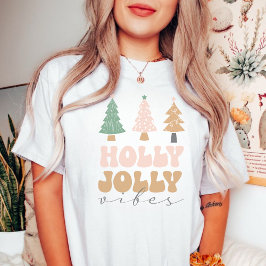 Camiseta Navidades Holly Jolly Vibes