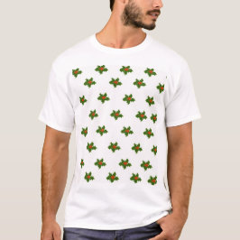 Camiseta Navidades Holly Pattern T-Shirt