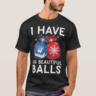 Camiseta Navidades Hombres De Lazos Graciosos Tengo Gran He