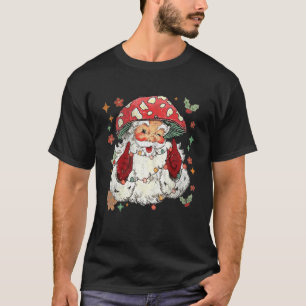 Camiseta Navidades hongos Mushroom Mushroom Santa Claus