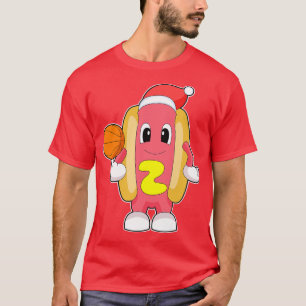 Camiseta Navidades Hotdog Basketball