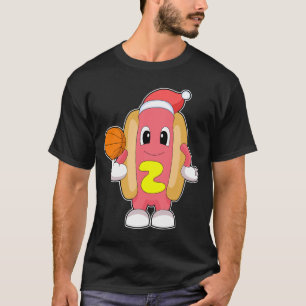 Camiseta Navidades Hotdog Basketball