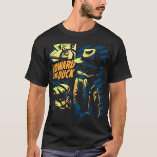 Camiseta Navidades Howard arte el regalo de pato para los f