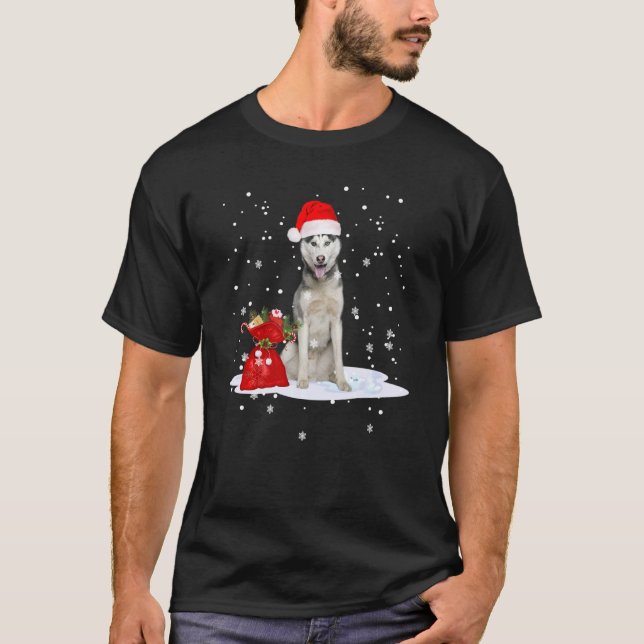 Camiseta Navidades humorísticos de Santa Hat Animal Kids (Anverso)
