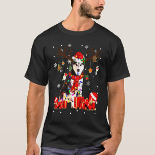 Camiseta Navidades Husky Ligero Perro