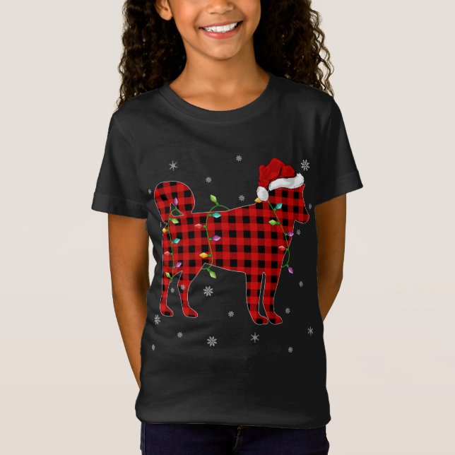 Camiseta Navidades Husky Siberianos Coincidiendo Con El Buf (Anverso)