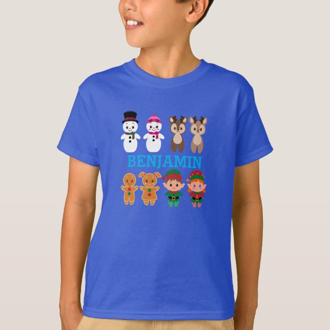 CAMISETA NAVIDADES ICONS CHIDS (Anverso)