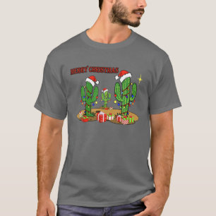 Camiseta Navidades Iluminan Cactus Lover Divertidas Navidad