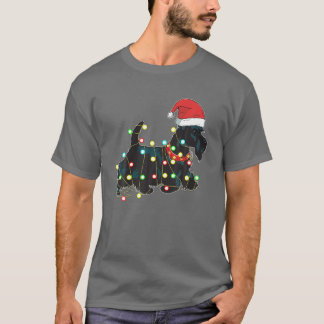 Camiseta Navidades iluminan regalo de navidad divertida par