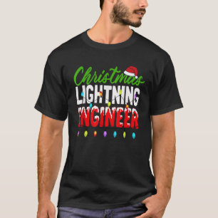 Camiseta Navidades Ingeniero de Iluminación Navidades Ingen