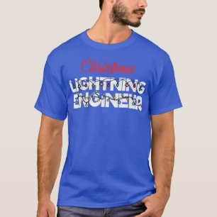 Camiseta Navidades Ingeniero de Iluminación Navidades Ingen