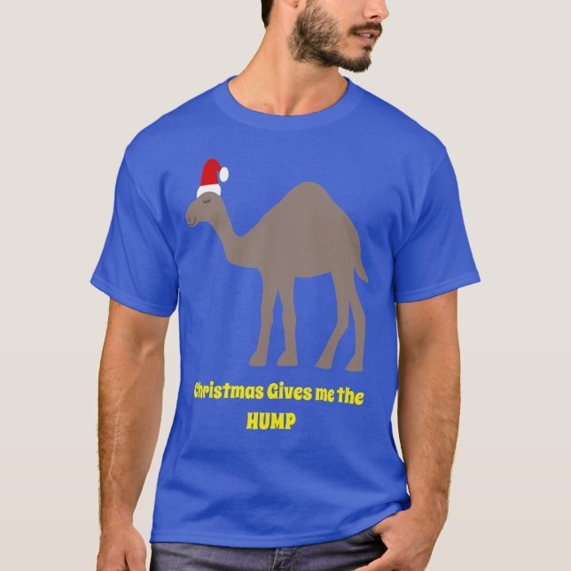 Camiseta Navidades inteligentes Camel Funny Personalizado (Anverso)