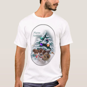 Camiseta Navidades Jack Russell Terrier