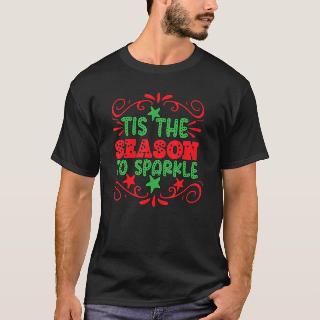 Camiseta Navidades Jesus Santa Reindeer Snowman Mistletoe 1 (Anverso)