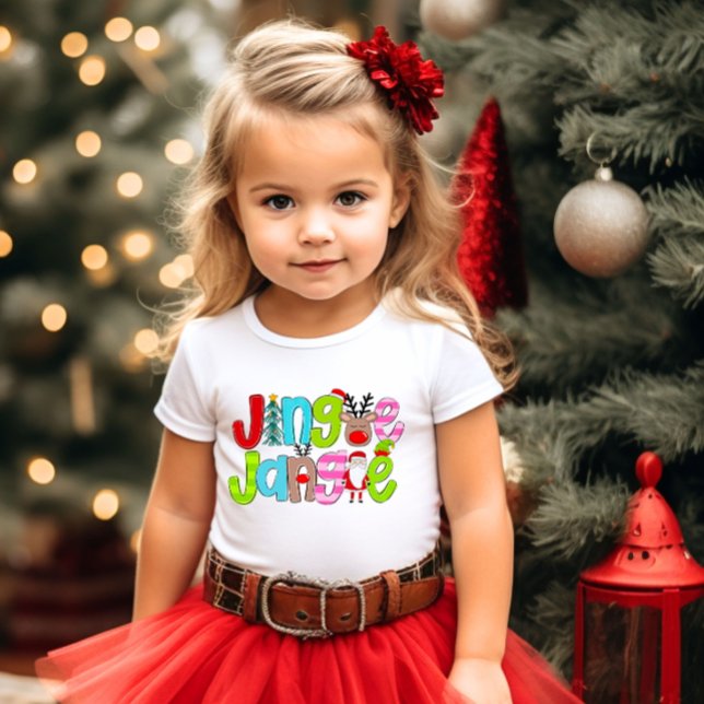 Camiseta Navidades Jingle Jangle Santa Tree Reindeer (Subido por el creador)